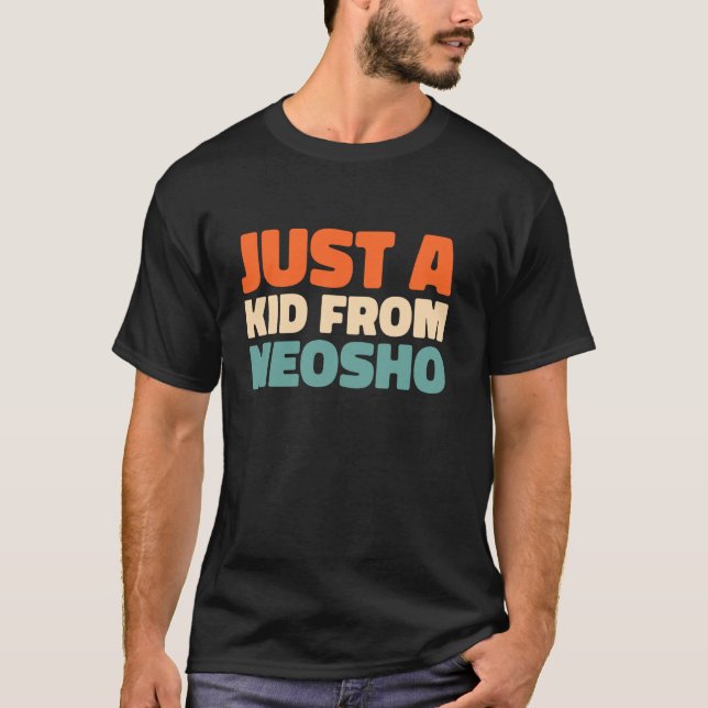 Retro US City Amerika... T Shirt (Framsida)