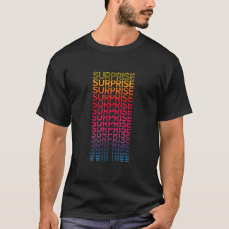 Retro Usa Colorful City Nostalgic Surprise T Shirt