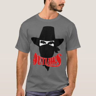 Retro USFL Oklahoma Outlaw T Shirt