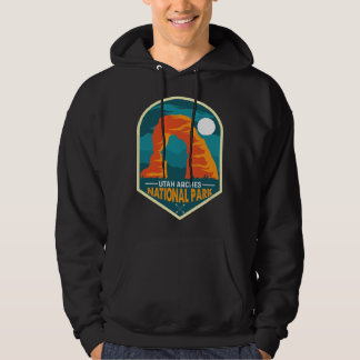 Retro Utah Arches National Park Vintage Eighties Hoodie