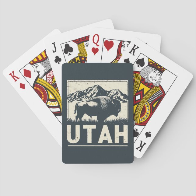 Retro Utah Casinokort (Baksidan)