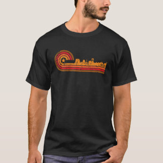 Retro Utica Cityscape Utica NY Skyline T Shirt