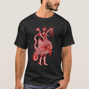 Retro utslagsplats för alkemisymbol t-shirt