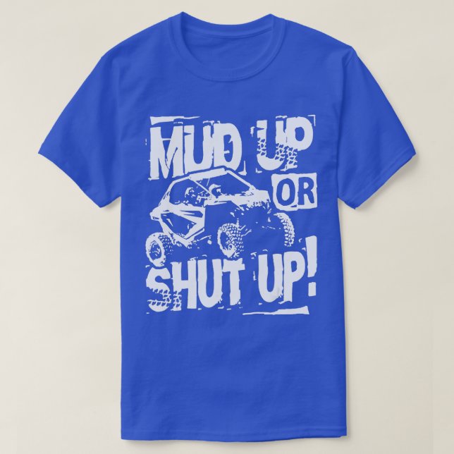 Retro UTV SXS Rider Lera Up ATV Offroad Riding SXS T Shirt (Design framsida)