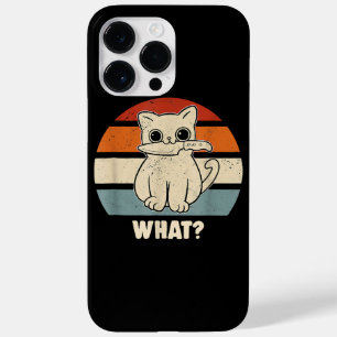 Retro Vad Katt Kniv Meow Kitty Roliga Katter Mamma