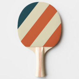 Retro Våg Djärva Ränder Pingisracket