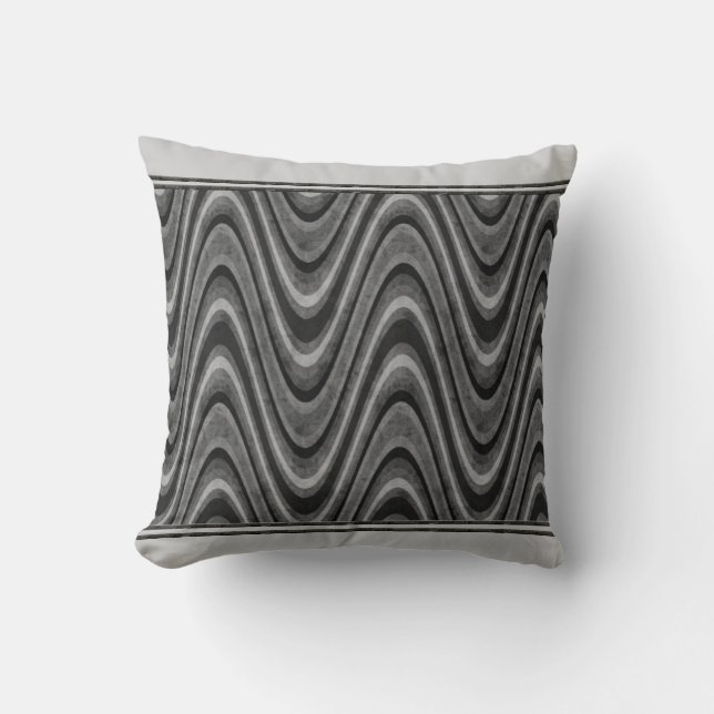 Retro Vågar American MoJo Pillows Kudde (Framsida)