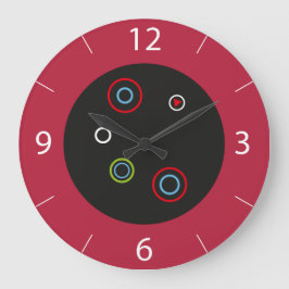 Retro-väggklocka Stor Klocka