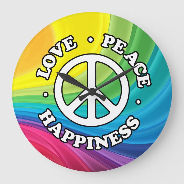 Retro-väggskåp Stor Klocka (Framsida)