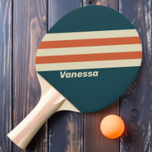 Retro Vågiga Ränder med Namn