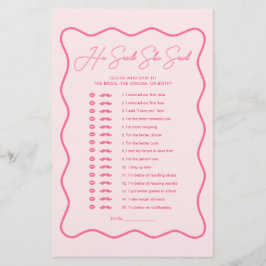 Retro Vågigt Rosa Möhippa.