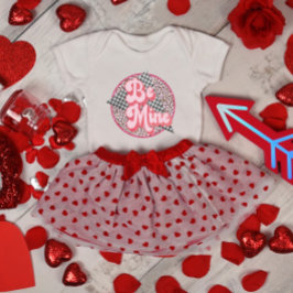 Retro Valentine be Mine T Shirt