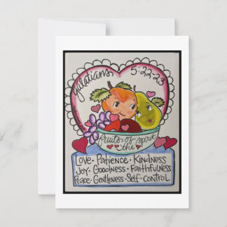 Retro Valentine Card Anteckningskort