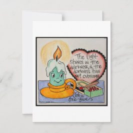 Retro Valentine Card Anteckningskort