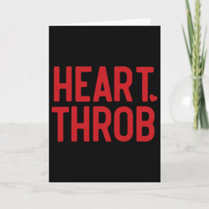 Retro Valentine Heart Throb Småbarns Pojke Alla Hj Kort