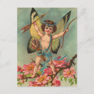 Retro Valentine vykort