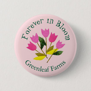 Retro Valentines dag Tulips Business Florist Knapp