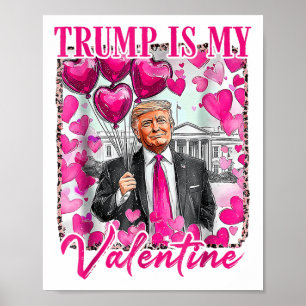 Retro Valentines day är min Va Poster