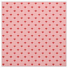 retro valentinsdag prickar hjärtan rosa röd tyg