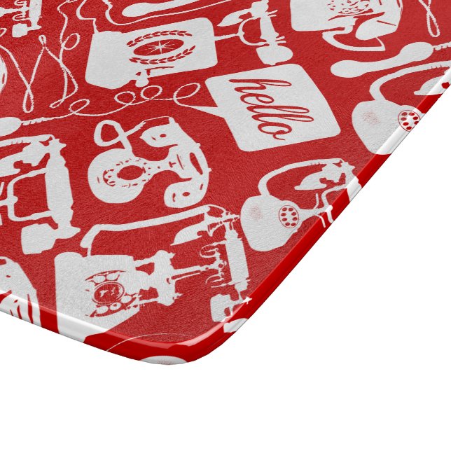 Retro valfri Färg-telefon Mönster (Hörn)