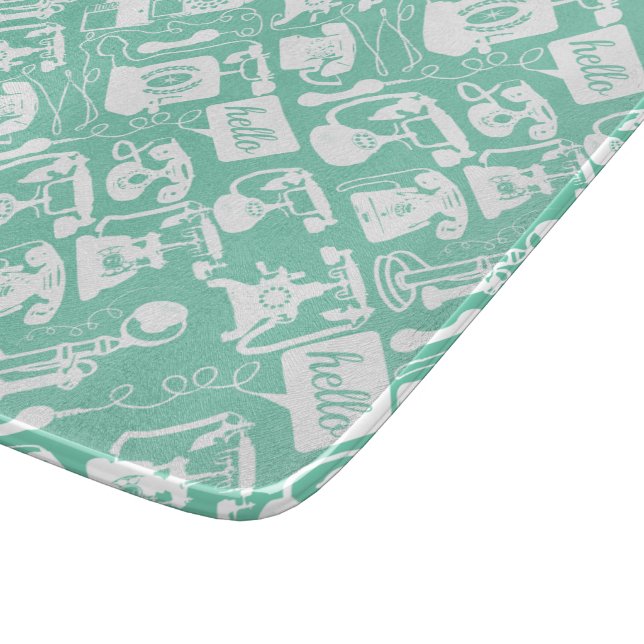 Retro valfri Färg-telefon Mönster (Hörn)