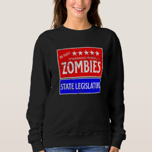 Retro Välj Zombie Om Till Delstatslegislaturen Po T Shirt