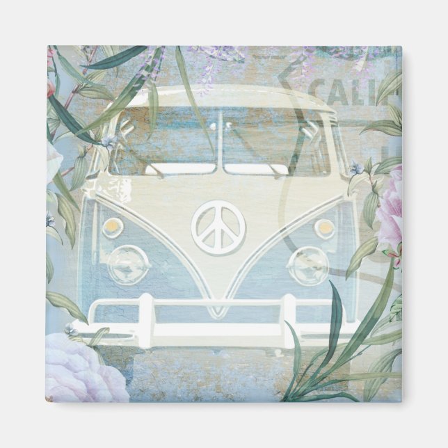 Retro Van Magnet (Framsidan)