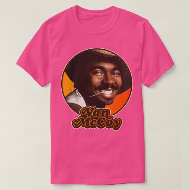 Retro Van McCoy Tribute T Shirt (Design framsida)