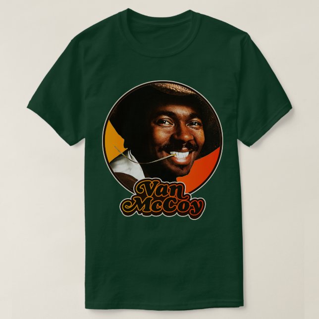 Retro Van McCoy Tribute T Shirt (Design framsida)