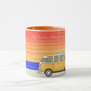 Retro Van Mugg