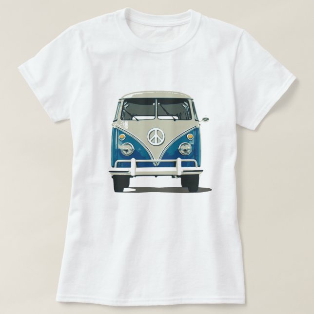 Retro Van T Shirt (Design framsida)