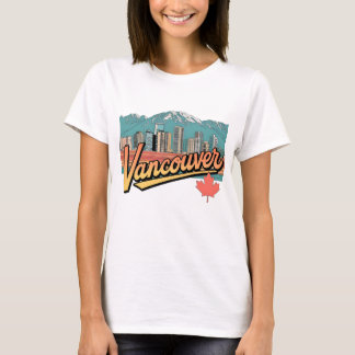 Retro Vancouver T Shirt