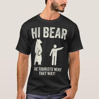 Retro vandring äventyrslek funnigt t shirt