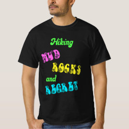 Retro vandring lera stenar och ånger t shirt