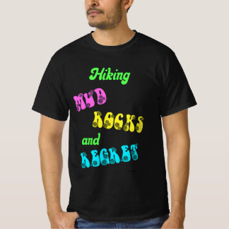 Retro vandring lera stenar och ånger t shirt