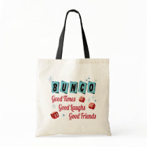 Retro vänner för Bunco röda tärningbra