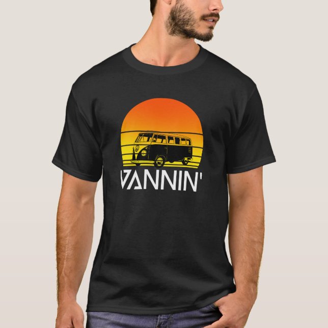 Retro Vanning T-Shirt (Framsida)