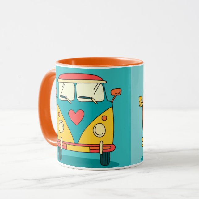 Retro Vans Mugg (Framsida vänster)
