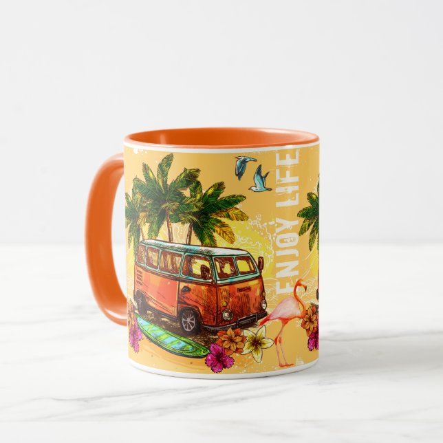 Retro Vans Mugg (Framsida vänster)