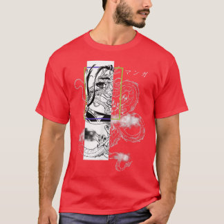 Retro Vaporwave Manga Otaku Japan Anime Eirl Demo T Shirt
