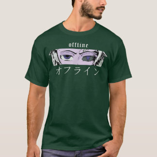 Retro Vaporwave Manga Otaku Japan Anime Offline De T Shirt
