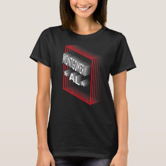 Retro Vaporwave Montgomery Alabama AL T Shirt
