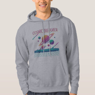 Retro Vaporwave Planeter Synthwave Hoodie