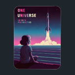 Retro Vaporwave Science Learning Space Exploration Magnet<br><div class="desc">Gå tillbaka in i 80-talets futuristiska-värld med den här fängslande utformningen av prospektering av rymden för lofi-ånga. Låt dess nybörjare hues & retro charm transportera dig till en värld av ändlösa möjligheter och nostalgifyllda minnen,  där varje blick är en resa tillbaka i tiden till den gyllene åldern av ångaestetik.</div>