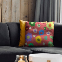 Retro Vår blommor färglös Blommigt Hemdekan