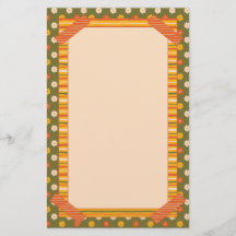 Retro vår handritad falsk washi blommig vertikal