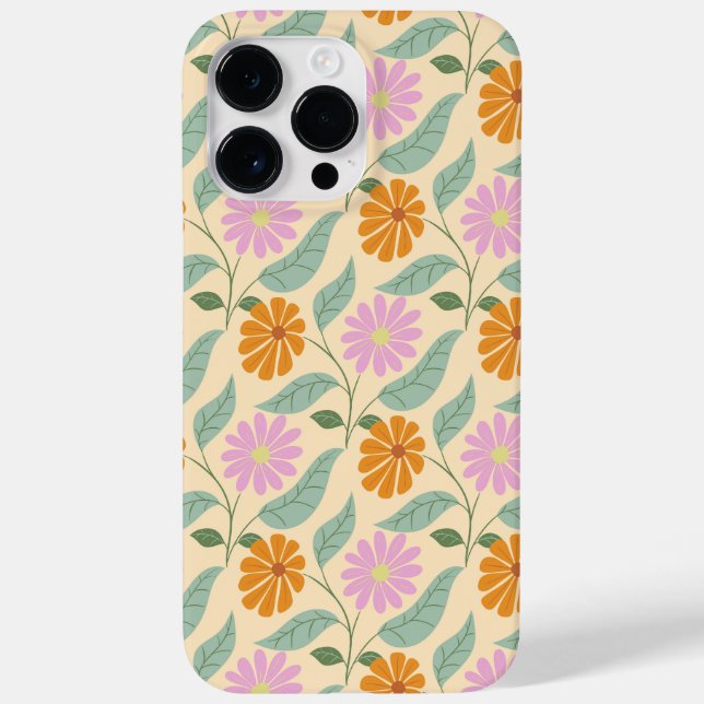 Retro vårblommor (Baksida)