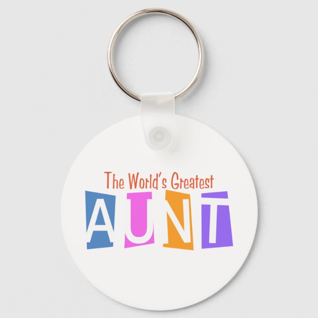 Retro Världsmästare Moster Nyckelring (Framsida)