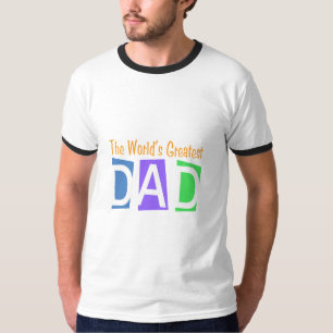 Retro världsmästarepappa tee