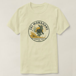 Retro väst Texas State Park parodi grafisk t-shirt